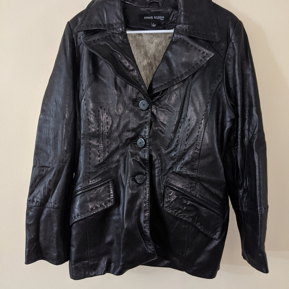 Genuine leather Jacket with removable lining